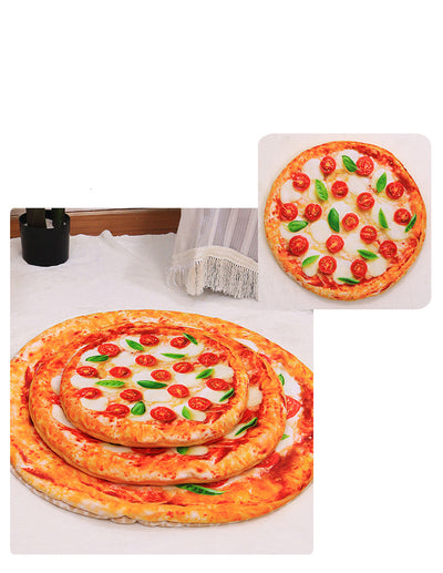 Cama Térmica 3D para Mascotas - Diseño Pizza, Aguacate y Tostada - Image 3