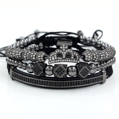 Pulsera Triangular Corona Delicada - Image 17