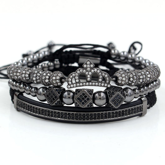 Pulsera Triangular Corona Delicada - Image 17