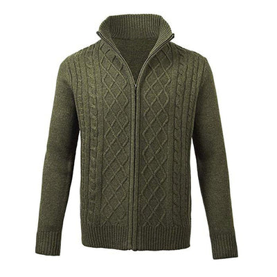 Cardigan de cuello alto con cierre y mangas largas - Image 28