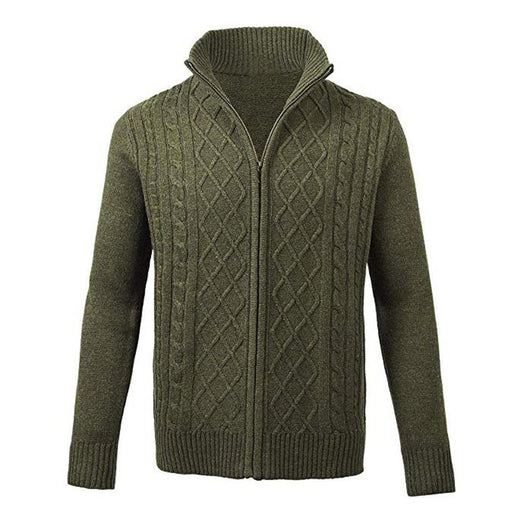 Cardigan de cuello alto con cierre y mangas largas - Image 28