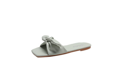 Pantuflas de Playa para Mujer con Moño Elegante - Image 2