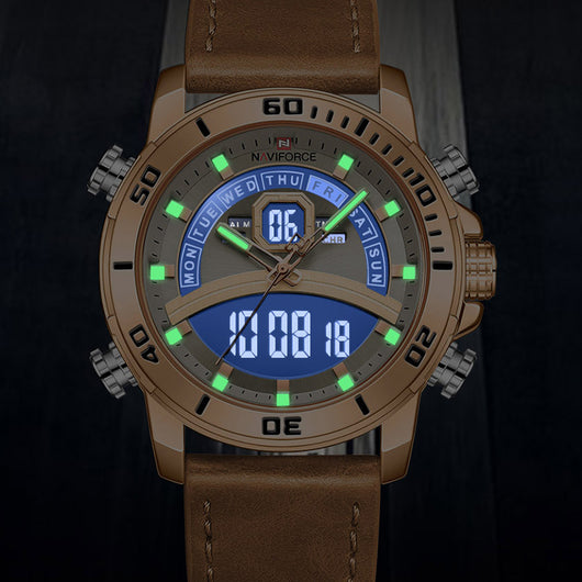 Reloj de Pulsera NAVIFORCE con Correa y Movimiento de Cuarzo - Image 5