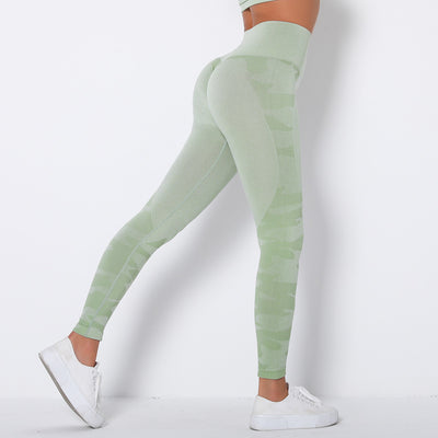 Conjunto de Brasier Invisible sin Costuras con Diseño Camuflaje - Image 30