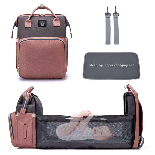 Cuna Portátil Plegable para Mamás Viajeras