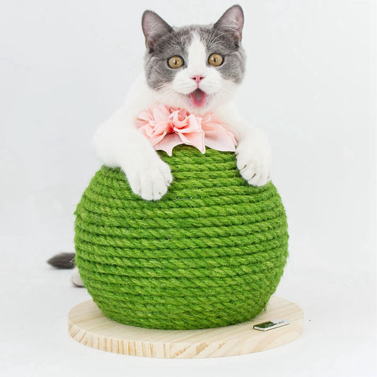 Torre Rascador para Gatos con Diseño de Cactus