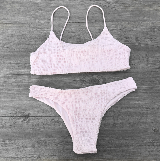 Bikini Triangular Plisado Sexy - Image 8
