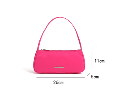Bolso Bandolera de Nylon Oxford para Mujer - Diseño Elegante Axilar - Image 8