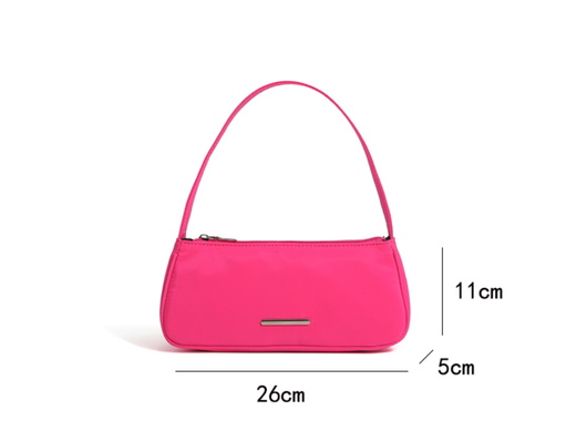 Bolso Bandolera de Nylon Oxford para Mujer - Diseño Elegante Axilar - Image 8
