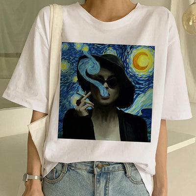 Playera Estampada con Obra Maestra de Van Gogh - Image 30