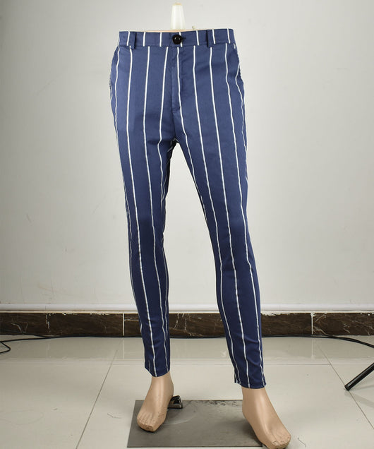 Pantalones Casuales a Rayas para Hombre - Image 16