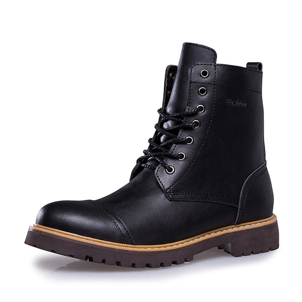 Botas Martin de Cuero para Hombre - Zapatos de Piel Auténtica - Image 7