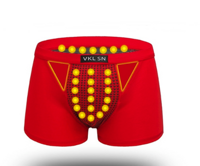 Calzoncillos bóxer respirable con terapia magnética para hombre - Image 6