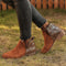 Zapatos casuales para mujer con tacón grueso