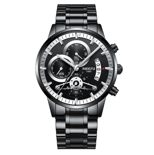 Reloj de Pulsera para Hombre con Correa de Acero Sólido - Image 5