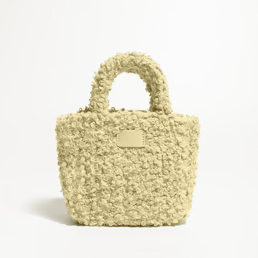 Bolso Cuadrado Pequeño en Lana de Cordero - Image 20