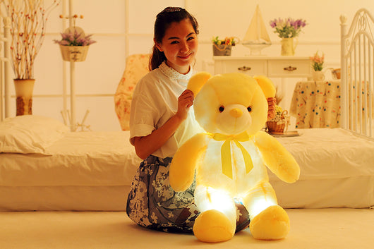 Osito de Peluche LED Luminoso Multicolor - Regalo Navideño Interactivo para Niños - Image 5