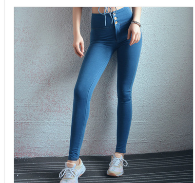 Pantalones Deportivos de Cintura Alta con Levantacaderas para Yoga y Running - Image 5