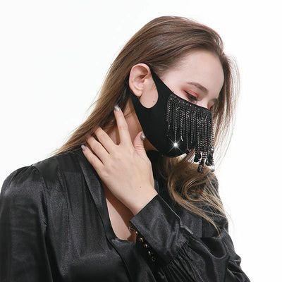 Mascarillas de Tela Decorativas con Personalidad Europea y Americana - Image 2