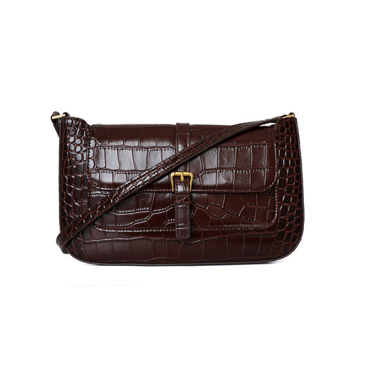 Bolso Bandolera Baguette - Elegancia Minimalista - Image 11