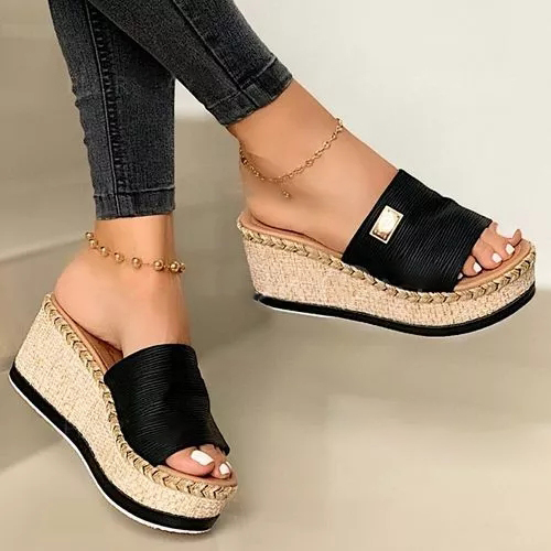 Sandalias Plataforma de Cáñamo
