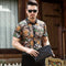 Camisa Transparente Floral Verano con Botones