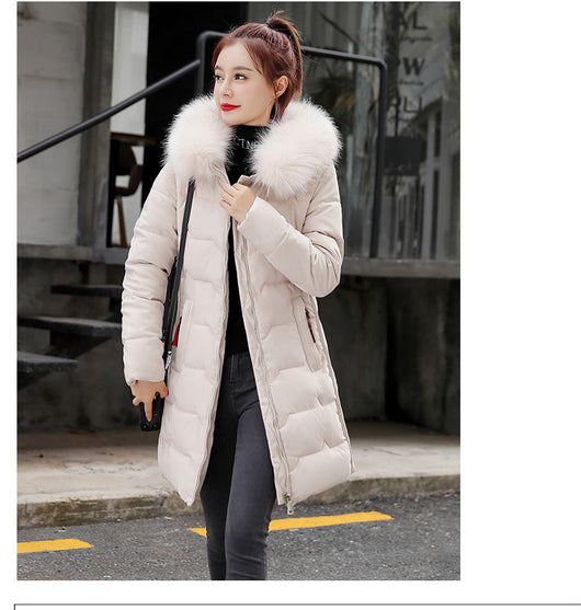 Chaqueta de Plumas con Cuello de Pelaje para Mujer - Image 20