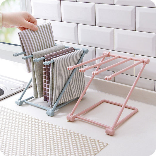 Organizador de Trapos de Cocina Plegable - Accesorio de Almacenamiento Inteligente