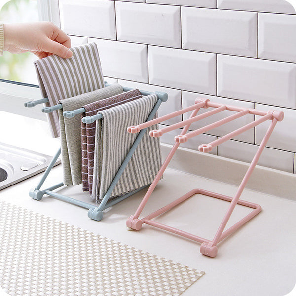 Organizador de Trapos de Cocina Plegable - Accesorio de Almacenamiento Inteligente
