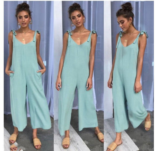 Jumpsuit Ancho de Lino para Dama - Diseño Fresco para Verano - Image 10