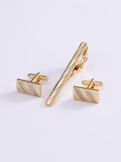 Juego de Gemelos y Clip de Corbata Ejecutivo para Hombre - Image 13
