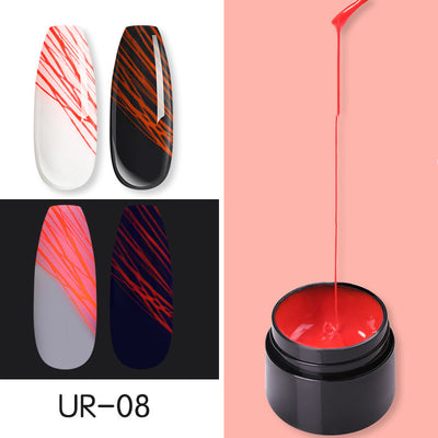 Gel de Uñas Efecto Araña Luminoso con Tecnología UV - Image 9