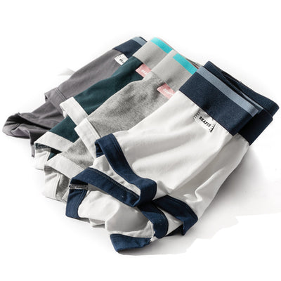 Calzoncillos Boxer de Algodón Puro para Hombre - Colores Sólidos - Image 15