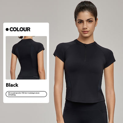 Playera Deportiva Transpirable para Mujer - Top de Entrenamiento Ajustado - Image 8