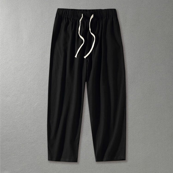 Pantalones Casuales Slim Fit Talla Grande - Corte Recto Moderno