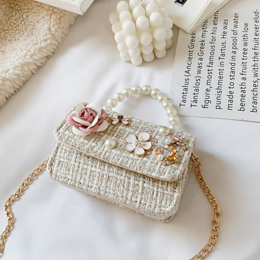Bolso de Mano para Niña con Perlas - Image 19
