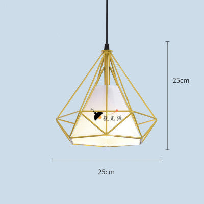 Lámpara Colgante Geométrica de Hierro Forjado - Image 12