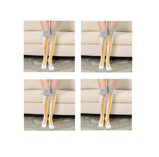 Calcetines Largos Over Knee para Mujer - Diseño Creativo Transpirable - Image 9