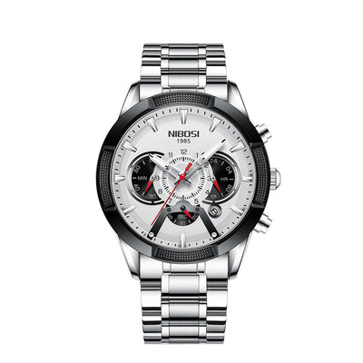 Reloj Nibosi Multifuncional Resistente al Agua con Esfera Luminosa para Hombre - Image 13