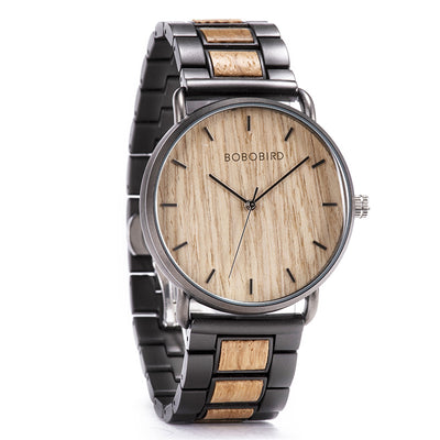 Reloj de Madera para Hombre - Diseño Artístico y Casual - Image 9