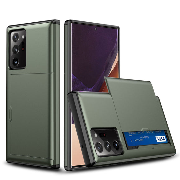 Funda Deslizante para Teléfono con Compartimiento de Tarjetas
