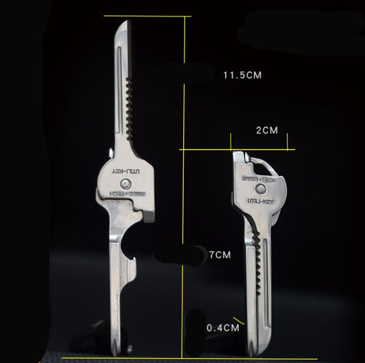 Navaja Multiusos 6 en 1 Plegable con Llave y Destornillador - Image 3