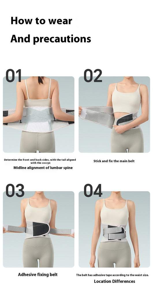Faja Lumbar Elástica Transpirable para Hombre y Mujer - Soporte de Cintura Profesional - Image 7