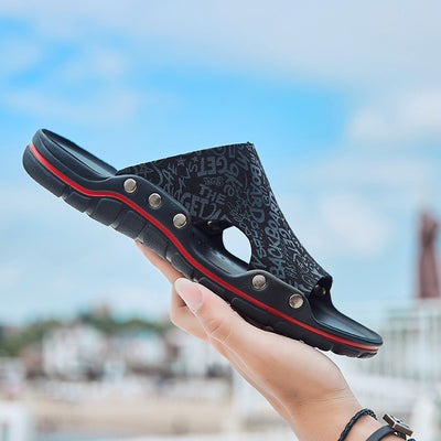 Pantuflas Casuales para Hombre Talla Grande - Uso Interior y Exterior - Image 3