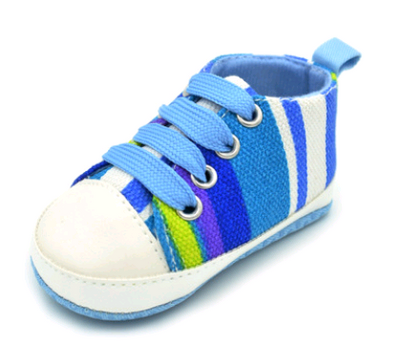 Zapatos Suave Arcoíris para Bebé - Suela Flexible - Image 8