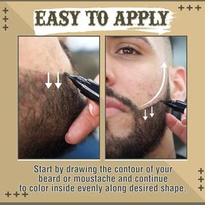Cepillo para Barba Impermeable de Cuatro Púas con Fórmula Exclusiva