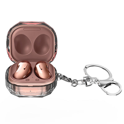 Funda Protectora para Auriculares Samsung con Patrón Diamante Translúcido - Image 9