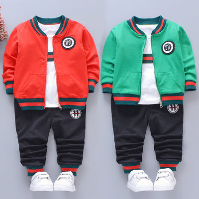Conjunto de Tres Piezas Otoñal para Niños