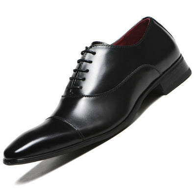 Zapatos Casuales Británicos con Cordones para Hombre - Estilo Clásico Tres Pespuntes - Image 13