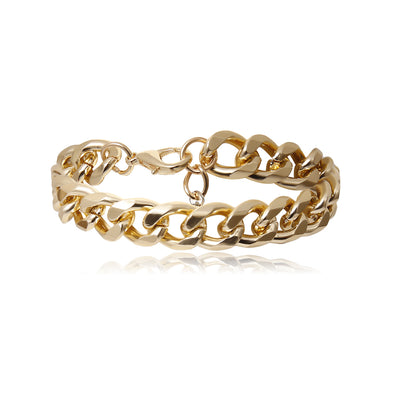 Pulsera de Perlas Incrustadas con Cadena Elegante - Image 3